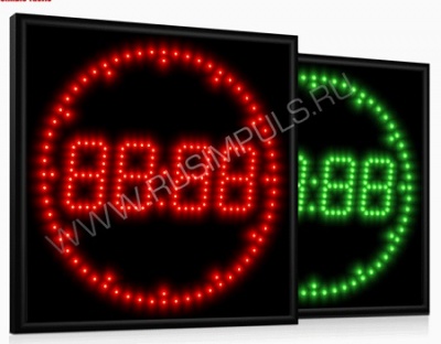 Подробнее о Импульс-440R-D10-D6-DN6xZ2-ETN-NTP часы NTP круговые 