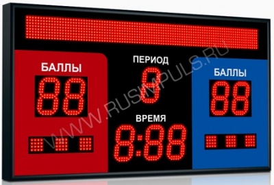 Подробнее о Импульс-710-D10x8-S8x96xP10-S6 табло для вольной и греко-римской борьбы