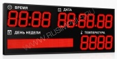 Подробнее о Импульс-421K-D21x14xN3-DN12x96xP10-T часы календарь