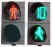 Подробнее о Светофор  пешеходный с секциями СПК-В-200 и СПЗ-200