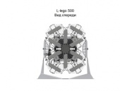 Подробнее о L-lego 500 banner Д светильник/прожектор