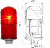   -48LED >32cd,  , 30-265V AC/DC, IP65  