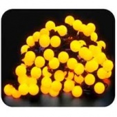 Подробнее о Светодиодная гирлянда  цвет желтый  60 шариков