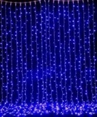 Подробнее о Дождь мерцающий синие диоды светодиодный (LED Плей Лайт)