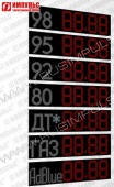 Подробнее о Импульс-624-N14-ST20 Табло АЗС с маркой топлива