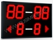 Подробнее о Импульс-721-D21x4-D18x2-A2 табло для тенниса