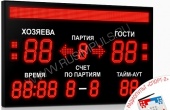Подробнее о Импульс-718-D18x4-D13x9-S8x128xP10-S4-A2 табло для волейбола