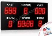 Подробнее о Импульс-710-D10x13xN6 табло для баскетбола