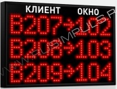 Подробнее о Импульс-110-L3x40x8xZ8 центральное табло очереди
