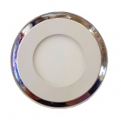 Подробнее о 701R-22W-6000K Светильник встраиваемый, круглый,со стеклом,LED-подсветка,22 W